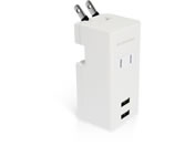 エレコム/USBタップ USB2口 AC1口 ホワイト/MOT-U05-2122WH