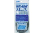 Dio/網押えゴム7m巻 太さ2.8mm グレイ/211512