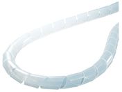 ヘラマンタイトン/スパイラルチューブ (ポリエチレン製) 乳白 長さ20m/TS-25