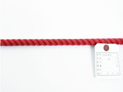 紺屋商事/カラーエステルロープ 赤 12mm×200m巻/60011654