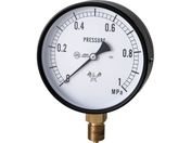 右下/スター (圧力計)(A枠立型・φ75) 圧力レンジ0.0~0.50MPa/S-31-0.5MP