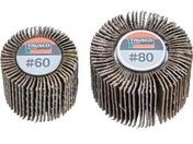 TRUSCO/スピンネジ式フラップホイール 外径40 (5個入) #80 80#/SF-4025