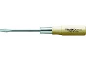 TRUSCO/木柄普通ドライバー 刃先-6 100mm/TWD-6-100