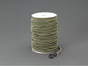 エスコ/バンジーコード フック付 OD色 φ8mm×60m/EA628WH-401