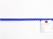 紺屋商事/カラーエステルロープ 青 10mm 20m〈切売〉/60011609