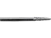 スーパー/スーパー超硬バー ロングシャンク オール超硬 テーパー型8°(ダブルカット)刃径3.0mm 軸径3.0mm 全長75/SB7A0175