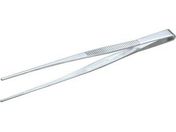 TRUSCO/ステンレス製ピンセット 180mm 直ギザ付/TSP-37