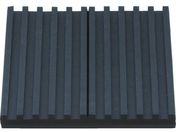 TRUSCO/防振パット 10×200×200/OHS-10-200