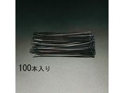 エスコ/結束バンド 耐候性 100本 300×4.8mm/EA475B-300W