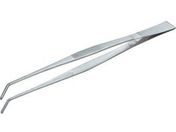 TRUSCO/ステンレス製ピンセット 300mm 曲ギザ付/TSP-40