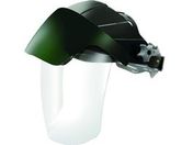 OTOS/かぶり型防災面 クリア、グリーン#5 赤外線保護 調節機