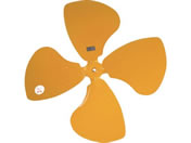 スイデン/工場扇用アルミニウム製ハネ 50cm 軸径11mm/SF-50F-A-F