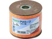 TRUSCO/PVロープ 3つ打 線径3mm×長さ50m/R-350PV