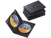 エレコム/DVDトールケース 両面収納 5パック/CCD-DVD05BK