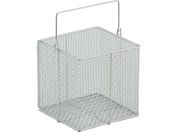 TRUSCO/ステンレス洗浄カゴ 角型 有効内寸142×142×146/TSK-1515N
