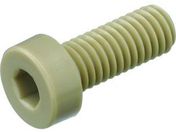 TRUSCO/ポリエーテルエーテルケトン 六角穴付低頭ボルト M3×10 50本入/BPEEK-LCM3X10