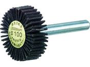 TRUSCO/ダイヤ軸付フラップホイール オールダイヤ Φ30×軸径6 100#/P-DF3010-6A