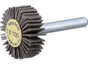 TRUSCO/ダイヤ軸付フラップホイール オールダイヤ Φ50×軸径6 180#/P-DF5020-6A