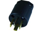アメリカン電機/平刃形 ナイロンプラグ 接地3P20A250V/9222N