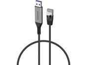 �G���R��/USB-A LAN�ϊ��P�[�u�� 1Gbps 1m �u���b�N/LD-AL1G10BK