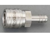 エスコ/ウレタンホースカップリング ステンレス製 ワンプッシュ 9mm