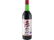 山梨 シャトー勝沼/無添加赤わいん 辛口 12度 720ml