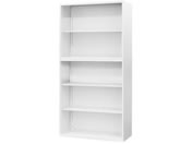 Netforce/イーセンブリー 書庫 2台セット 2段3段 ホワイト