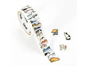 bande �}�X�L���O���[���X�e�b�J�[ �蒠�˂����炯 BDA818