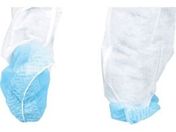TRUSCO/シューズカバー 50足入 ブルー 滑り止め付/TSCS-400B