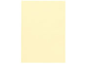 スマートバリュー カラー用紙 A4 特厚口 500枚 レモン A515J-6