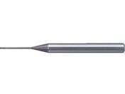 三菱K/2枚刃エムスター 超硬ロングネックスクエアエンドミル0.6mm/MS2XLD0060N100