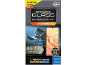 エレコム/AQUOS sense6 ガラスフィルム 薄型 高透明/PM-S213FLGS