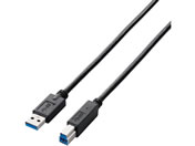 エレコム/USB3.0ケーブル A-B 2.0m 簡易梱包/USB3-AB20BK/RS