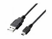 �G���R�� USB2.0�P�[�u�� A-mini-B�^�C�v 3.0m U2C-GMM30BK