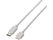 エレコム/USB3.0ケーブル A-microB 0.5m/USB3-AMB05WH