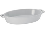 Zwilling/ストウブ セラミック オーバルディッシュ 17cm ホワイト