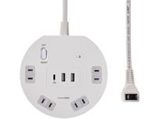 �����d��/�ی` �W���X�C�b�`�tUSB�^�b�v4�R��2mUSBA2C1PD�Ή�