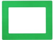 緑十字/路面用区画標識A4用紙対応 緑 YKH-A4G 裏テープ