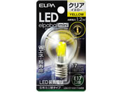 朝日電器/LED電球S形 E17黄色/LDA1CY-G-E17-G459