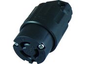 アメリカン電機/引掛形 ナイロンコネクタボディ 接地2P15A125V/3114N-L5