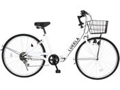 21Technology/シティサイクル CT266 パールホワイト/ct266-plwhite
