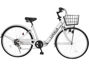 21Technology/シティサイクル CT266 ピュアシルバー