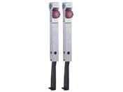 エスコ/300mm EA500AG-160・200用 アーム 2本 薄爪/EA500AG-5