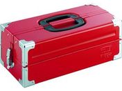 TONE/ツールケース(メタル) V形2段式 433×220×160mm レッド