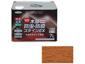 アサヒペン/油性木部防虫防腐ステインEX 7L ライトオーク