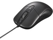 バッファロー/有線 防水防塵マウス ブラック 簡易包装/BSMOUWPBKZ