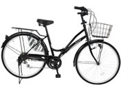 21Technology/シティサイクル MCA266 ジェットブラック