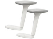 Netforce/シースルーチェア 専用肘 オプション ホワイト