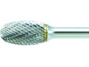TRUSCO/超硬バー タマゴ型 Φ12.7×刃長22×軸6 ロング ダブル/TB6C127L150