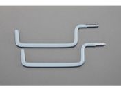 エスコ/フック ビニールコーティング 2個 58×203×7mm/EA951FZ-6